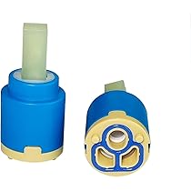 2 Cartucce Ceramiche Per Rubinetto 40mm - Ricambio Per Miscelatori Cucina E Bagno - Foto 4