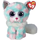 Ty Beanie Boos Regular Opal Cat Pastel 15 cm.