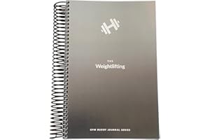 The Weightlifting Gym Buddy Journal by Habit Nest. 12-Week Personal Trainer & Progress Tracker. Fitness Planner,Fitness Journal,Notebook (Spiral Bound)