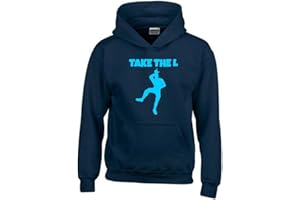 COOLE-FUN-T-SHIRTS TAKE The L Hoodie Sweatshirt mit Kapuze Gr. 116 128 140 152 164 cm
