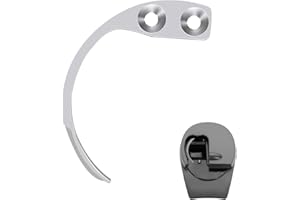 XATGIOUY Hard Tag Handheld Security Hook, EAS Tag Detacher, Steel Hook Detacher, Tag Remover Loss Prevention Tool Pin Opener Detacher Tool for Retail Security Removal Tags for Clothing Shoes Bags Cosmetics (1)