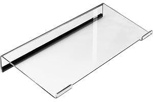 SSLLH Supporto per Tastiera rialzata Supporto per Display Trasparente Sollevatore per Tastiera PC in Acrilico, Accessori per Computer da Gioco Supporto per Tastiera Inclinato Rialzo ergonomico