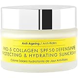 skinChemists Pro-5 Collagen SPF 50 Defensa protección Anti-Edad hidratante crema solar