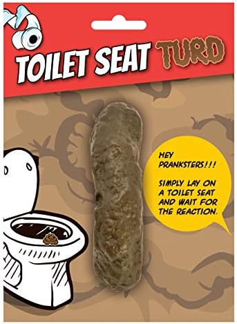 WPN Fun Jokes, Pranks, Stocking Fillers, Gifts & Novelties (Toilet Seat Turd)