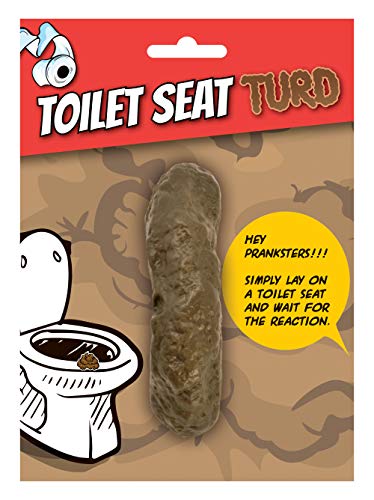 WPN Fun Jokes, Pranks, Stocking Fillers, Gifts & Novelties (Toilet Seat Turd)