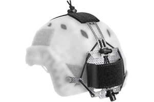 MIOYOOW Custodia tattica per batteria, leggera, per casco, bilanciamento, regolabile, per PVS-31 e GPNVG