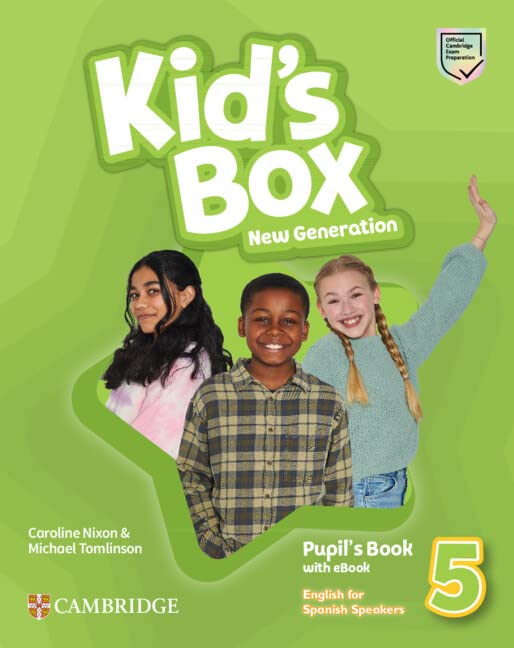 Kids Box New Generation English for Spanish Speakers Level 5 Pupils Book with eBook (2023)