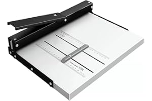 FUDUO-SHUNYI Machine à rainurer Manuelle,Machine à Plier Le Papier A3 Outil Robuste marqueur de Papier Dossier rainurage Presse à Livres Papier A4,Machine à Plier Les Lettres et Les Cartes pour Bureau Commercial