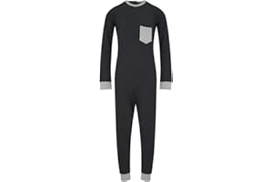 SpecialKids.Company Kaycey Zip back Long Sleeve Long Leg Jumpsuit For Boys And Girls, Adaptive Clothing For Kids with Special Needs, Soft Cotton,