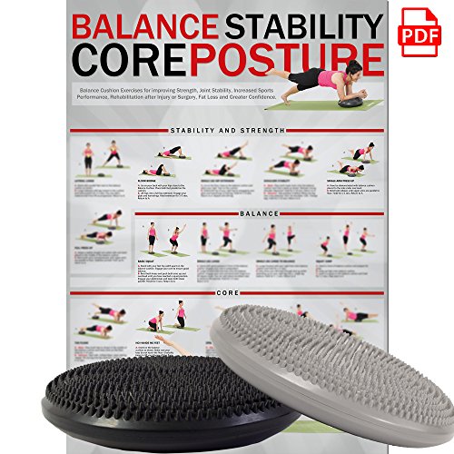 Yoga Balance Kissen Lila - Trainingsscheibe Für Stabilität & Rehabilitation