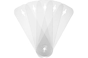 CAREOR Lot de 5 Invisible Reste – Nouer Keeper Invisible Cravate Reste Pince à Cravate Alternative au punaises Nouer Barres