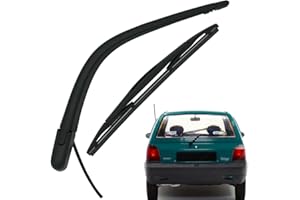 Ruolin Braccio e Spazzola Tergilunotto Posteriore, Braccio Tergicristallo Posteriore e Gomma Tergicristallo Ricambio per Twingo 1993-2007