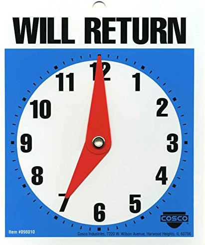 CoscoSign, Will Return 5 x 6 Inches (098010)