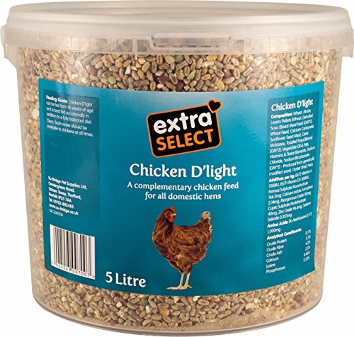 Extra Select Chicken D'light Complimentary Chicken Feed Tub, 5 Litre