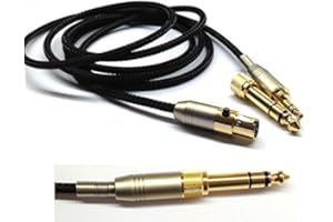 FLOWER MALL Aggiornamento 3m Nuovo rimontaggio del cavo per AKG K702 Q701 K271s K240sK141 K171 K181 K240 pioniere HDJ-2000 Cuffie