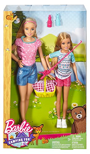 Preisvergleich Produktbild 2016 Barbie Camping Fun Barbie and Stacie