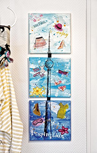 Leinwand auf Keilrahmen Künstlerbedarf doppelt grundiert 30x30cm 390c/qm VBS - 2