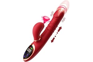 AGHPDH Masajeador muscular sùcciønadør pro 2 pro 5 sùcciønadør by Clîťoris Femènịnô Ṽiḇráḑòraḑòr Ṃújēr Femènịn ô verdạderô 10x10 modos Impermeable, carga USB (H-Rojo)