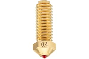 DUROZZLE Rubin-Düse 0,4mm für Anycubic Kobra 3 / Kobra S1 / Kobra S1 Combo 3D-Drucker, Hochharte, verschleißfeste für präzise additive Fertigung