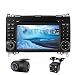 Produktbild XISEDO Android 8.0 In-Dash 2 Din 7 Zoll Autoradio RAM 4G ROM 32G Car Radio Car Stereo mit DVD Player Moniceiver für Mercedes-Benz Sprinter W906/W209/W311,A-Class W169, B-Class W245,Viano/Vito(W639)