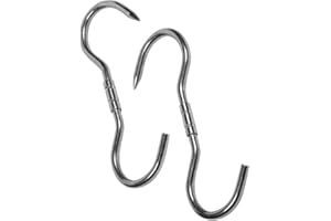 MCM SERVICE SRL GANCIO PER MACELLAI INOX GIREVOLI MM. 240 X10 MM PEZZO Uno Made in Italy