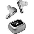 JBL Live Beam 3 Wireless Bluetooth Earbud Headphones with 48H Battery Life, True Adaptive Noise-Cancelling and High-Resolution JBL Signature Sound, IP55 Waterproof, Closed-Back Stick Design, Silver