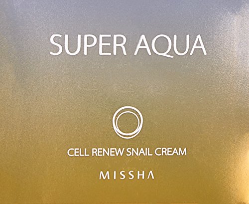 MISSHA Super Aqua Cell Renew Snail Cream 47ml, 1er Pack - 3
