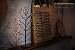 Produktbild 60cm LED Lichterbaum, 51 LEDs beleuchtet, schwarze Lichterzweige (Warmweiß)