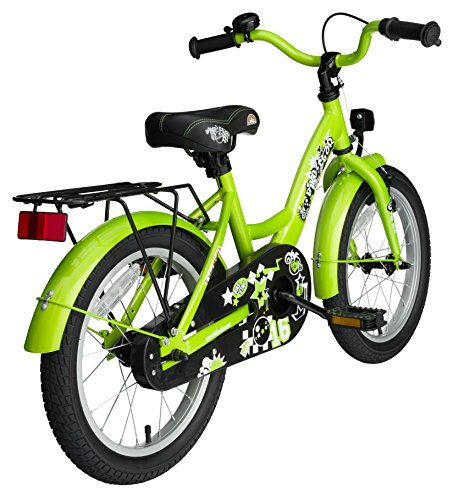 BIKESTAR® Premium Kinderfahrrad für sichere und sorgenfreie Spielfreude ab 4 Jahren ★ 16er Classic Edition ★ Brilliant Grün - 2