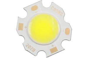 Othmro 7W Sustrato de Aluminio LED Lámpara de Ahorro de Energía 6500K Corriente 300mA Voltaje 21-24V Tablero de Fuente de Luz de Bombilla para LED Lámpara de Techo e Iluminación del Paisaje del Hogar