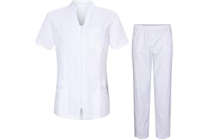 MISEMIYA - Casaca Y PANTALÓN Mujer Uniformes Sanitarios Uniformes MEDICOS CLINICAS Estética Médico Enfermería Casaca Y PANTALÓN Ref.7028