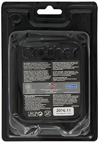 Brother LC-127XLBKBP2 LC-127XL Tintenpatrone hohe Kapazität 2 x 1.200 pages 2-er-Pack Blister, schwarz - 2