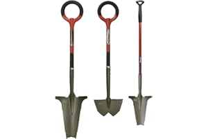 Radius Garden 37711 Root Slayer Trio Heavy-Duty Shovel Set