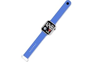 HOAQPPOY Montre LED Digitale Enfant Filles Garçon Stitch Accessoire,Cadeau Femme 3 4 5 6 7 8 9 10 Ans,Jouet Enfant 3 4 5 6 7 8 9 10ans, Cadeau 3 4 5 6 7 8 9 10 Ans