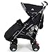 XXL Large Luxury Foot-muff And Liner For Maclaren Techno XT - Black (Black)