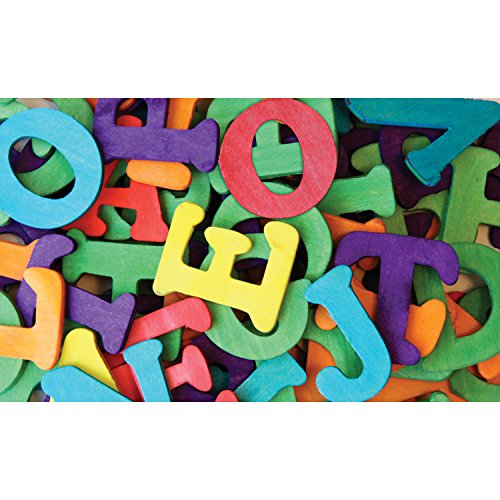 Chenille Kraft Company CK-3603 Colored Wooden Letters