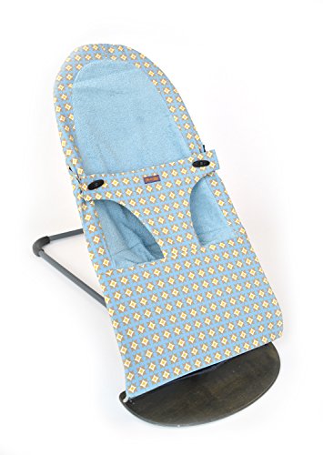 Glorious Lou Bezug für Babywippe Babybjörn BALANCE und BALANCE SOFT - aus 100% Bio-Baumwolle - Kollektion Cinnamon Sparkle