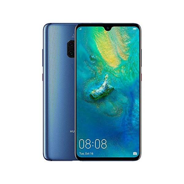 Huawei Mate 20 - Pack de funda y smartphone de 6.53" (Octa-Core Kirin 980, RAM de 4 GB, memoria de 128 GB, cámara de 20 MP, Android 9.0) Azul [Exclusivo Amazon]