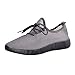 Produktbild Yogogo Herren Schuhe Flach Rutschfeste Sport Walking Mesh Gym Laufschuhe Wandern Sneakers Chelsea Stiefel Arbeits Stiefel Wasserdicht Warm Winterschuhe Boots Schwarz Weiß Gym Running Fitness