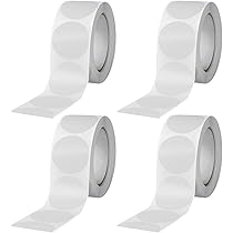 1000 Adesivi Rotondi Neri 13mm - Autoadesivi Per Codifica E Organizzazione - Foto 2