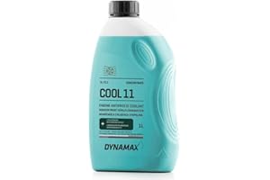 Dynamax Cool G11 Antifreeze Coolant CONCENTRATE 1 Litre, Blue/Green Coolant