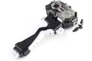 OBEST Battling Tops Burst Launcher avec poignée B-184 Custom Bey Launcher LR Left Right Spin DB Layer System (Noir)