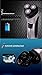 Surker Waterproof Durable Power Series Rotary Shaver, Men's Electric Razor, Electric Shaver, Grey