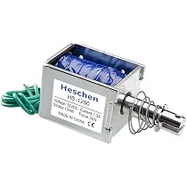 Solenoide 220V Elettromagnete Solenoide CA SAL-02 - 220V, Corsa 10mm, Forza 3N, Per Distributori Automatici Solenoide Per Distributori Automatici - 10