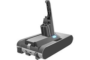 BATTIZ Dyson V8 Batterie 21,6 V 2000 mAh pour aspirateur à main Dyson, chargeur sans fil, convient pour Dyson V8 Absolute/Dyson V8 Animal/Dyson V8 Animal Exclusive