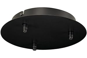 SLV FITU 3. patère 3 passe-fils. rond. noir