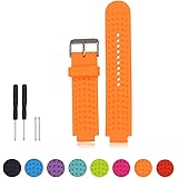 Bracelet en silicone souple Cyeeson pour montre Garmin Forerunner 220/230/235/630/620/735XT