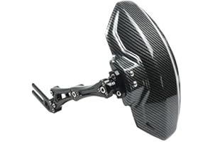 OLMAFD Garde-Boue Roue Avant Garde-Boue Arrière en Aluminium pour Moto, en Plastique Imprimé en Fiber De Carbone, pour Ya&maha FZ03 XSR 900 YB 125SP XJR 1300 FZ1 FZ07 XR 250