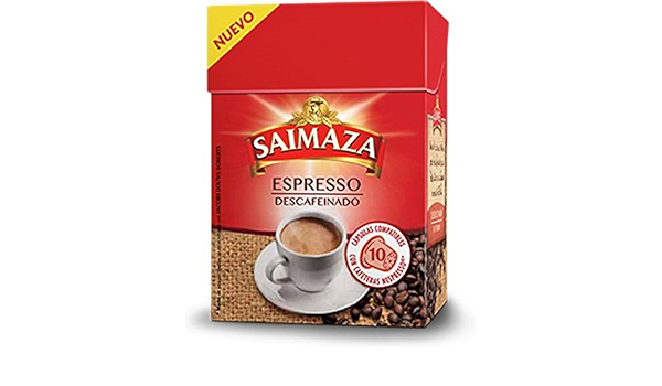 Espresso koffeinfrei Saimaza, 10 kompatible Kapseln Nespresso: Amazon.de:  Lebensmittel \u0026 Getränke
