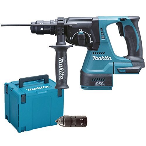 Makita DHR243 Akku-Kombihammer 18 V im MAKPAC - ohne Akku & ohne Ladegerät